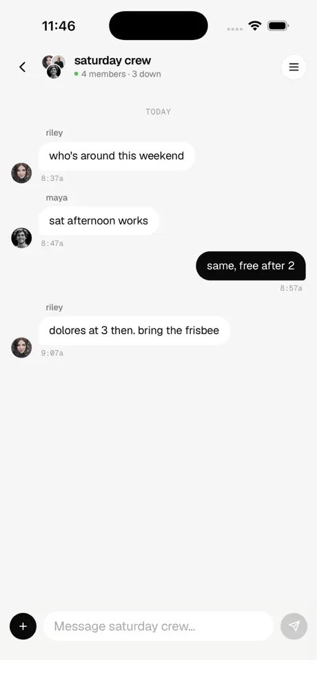 STTS clique conversation